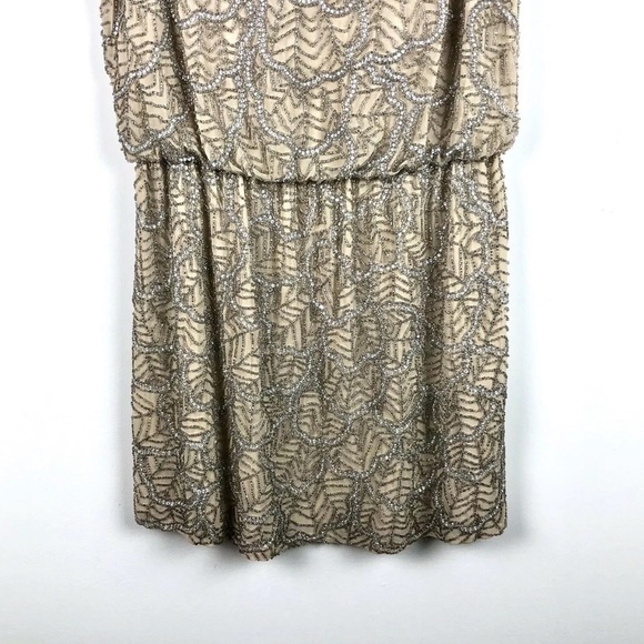 Alice + Olivia | Nola crop waist beaded dress - Picture 8 of 10